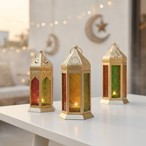 Fabricants de lanternes marocaines en métal personnalisées pour la décoration du Ramadan, la maison et les événements - Product Image 2