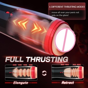 Alat Bantu Seks Otomatis untuk Pria Mainan Seks Pria 3D Realistis Pocket <span class=keywords><strong>Pussy</strong></span> Stroker Pria Mesin Seks - Product Image 3