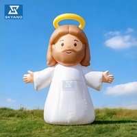 Modèle gonflable de personnage de Jésus pour la publicité et la décoration