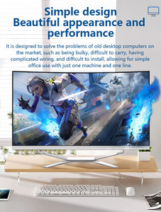 PC All-In-One Curvo da 32 Pollici con Display LCD, 8GB/16GB/32GB RAM, 512 GB SSD, Processore Core <span class=keywords><strong>I7</strong></span>/I5, <span class=keywords><strong>Computer</strong></span> All-In-One di Alta Gamma - Product Image 5