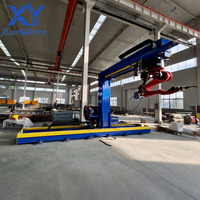 Estación de Soldadura Robótica Láser TIG de la Marca XY, Robot de Soldadura con Accionamiento Servoeléctrico PLC, Potencia de 0.5kW, Estructura de Acero, Construcción de Pórtico, 6 Ejes
