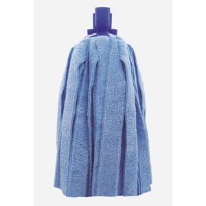 Fregona Supermop Microtuff 166.461 Blu, Testina in Microfibra per la Pulizia dei Pavimenti - Product Image 1