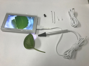 أدوات تنظيف الأذن ، شاشة Lcd بشاشة ذكية لإزالة شمع الأذن ، منظار الأذن بكاميرا فيديو بصرية - Product Image 2