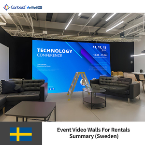 500x500 3x4 6x3 6ftx8ft p2.6 p2.9 2.9 mét p3.9 ngoài trời LED videowall Bảng điều chỉnh âm nhạc buổi hòa nhạc Roadshow di động giai đoạn dẫn Màn hình hiển thị - Product Image 4