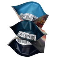 Sacs d'emballage pour chips de qualité alimentaire imprimés en gravure personnalisée avec votre propre logo pour pochette autoportante avec fermeture à glissière
