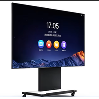 Écran LED mobile pliable électrique 4K 1080P de 158 pouces avec télécommande, machine publicitaire HD, signalisation numérique avec roues