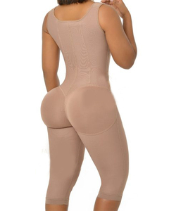 <span class=keywords><strong>Faja</strong></span> Moldeadora <span class=keywords><strong>de</strong></span> Cuerpo Completo con Compresión y Varillas <span class=keywords><strong>de</strong></span> Acero, Larga hasta el <span class=keywords><strong>Tobillo</strong></span> y Levanta Glúteos 3D, con Ganchos Delanteros y Control <span class=keywords><strong>de</strong></span> Abdomen - Product Image 5