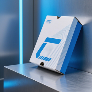 Có thể gập lại các tông hộp giày bao bì tùy chỉnh in hộp lưu trữ cho nhà bán lẻ hiển thị - Product Image 4