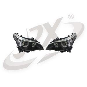 Conjunto de Faros Delanteros para BMW Serie 5 E60, 12 V, Halógenos/Xenón, Repuesto para Reparación, Nuevo - Product Image 1