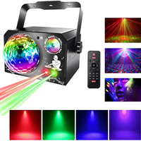 Projecteur LED UV RG Laser Effet Wash 1-en-1 pour Discothèque, Bar, Club, KTV