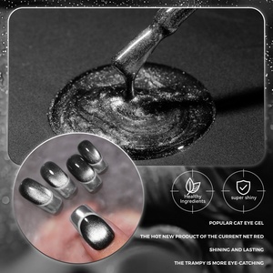 JTING Nouveauté Vernis Gel Effet Œil de Chat Obsidienne 6 Couleurs, Effet Galaxie, pour Nail Art, Fournisseur OEM en Gros de Vernis à Ongles - Product Image 3