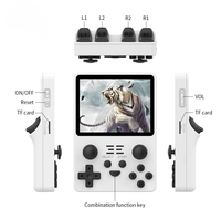 X105-1RGB20S Konsol Game Genggam Sumber Terbuka Versi Upgrade HD IPS Joystick PSP Nostalgia Game Arcade