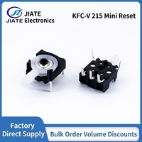 KFC-V 215 Mini Interrupteur de fin de course professionnel à réinitialisation, pour la détection de composants électroniques, 50mA DC 12V, 50000 cycles