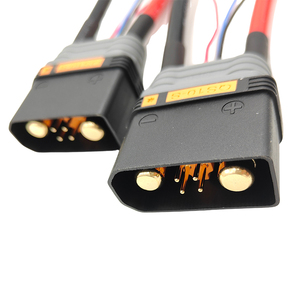 <span class=keywords><strong>Fil</strong></span> solaire Antispark personnalisé Câble PV Alimentation du panneau CC avec connecteur de prise QS10-s - Product Image 4