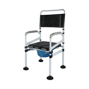 Secure & Comfortable Foldable Iron <b>Frame</b>, 2-Way Use, Non-Slip Commode for erderly - Product Image 1