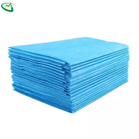 Drap de lit jetable en tissu non tissé MDR pour table d'examen médical, clinique, spa, massage et tatouage
