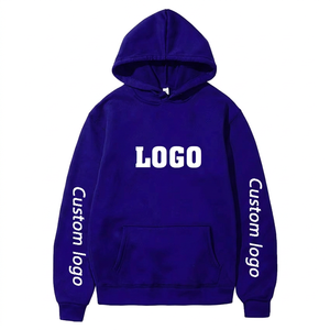 Sweat à capuche personnalisé avec logo, en molleton, pour homme, avec poche kangourou, broderie et impression personnalisées, 360g, motif écossais - Product Image 5