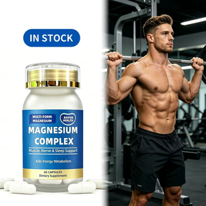 Complejo de Magnesio 60 Cápsulas para la Recuperación Muscular Post-Entrenamiento y Apoyo para un Sueño Reparador - Product Image 1