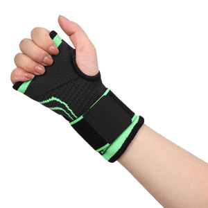 Soporte de Muñeca Elástico Ajustable para Tejer, Venda Deportiva para Mano, Muñequera de Gimnasio, Protector de Mano, Envoltura para Túnel Carpiano - Product Image 1