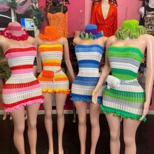 Chapeaux Bob en Crochet Faits Main Unisexe Colorés pour Halloween, Multicolores, Respirants, Imperméables, Style Personnage, 100% Acrylique, Vente en Gros - Product Image 3