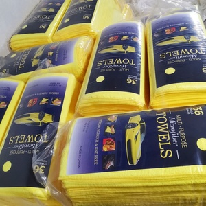 Đa Mục Đích Sợi Nhỏ Làm Sạch Khăn 36 Pcs Gói 16 Bởi 16 Inch 300 GSM Khô Khăn Rửa Xe Làm Sạch Khăn - Product Image 3