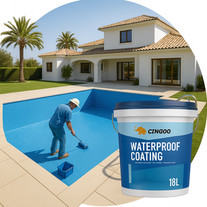 สารเคลือบกันน้ำสำหรับสระว่ายน้ำคุณภาพสูง ปลอดสารพิษ ไร้กลิ่น เป็นมิตรกับสิ่งแวดล้อม ป้องกันการรั่วซึม ทนทาน ใช้งานได้ยาวนาน - Product Image 1