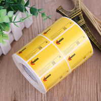 Étiquettes d'emballage alimentaire autocollantes personnalisées, imperméables, imprimées en couleur, autocollants en vinyle, emballage de fruits et de collations