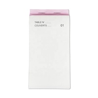Bloc De Commande Couleur Tripli Carboness Pape Order Book NCR Guest Check Book Ducket Book for Restaurant Waiter