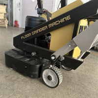 Meuleuse à disque planétaire intelligente professionnelle chinoise de 856 mm avec télécommande, meuleuse à béton à 4 têtes, machine à poncer les sols
