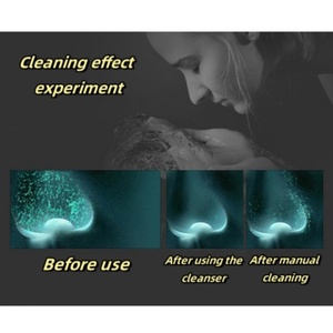 Cepillo de Limpieza Facial Eléctrico Recargable por USB de Silicona, Exfoliante Facial Vibrador de Mano para Limpieza Profunda de Poros - Product Image 5