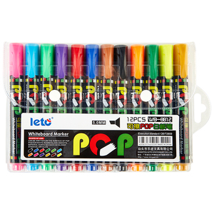 Marqueurs effaçables OEM 24 couleurs multifonctionnels en forme <span class=keywords><strong>de</strong></span> <span class=keywords><strong>carotte</strong></span> pour tableau blanc, stylos à encre effaçable à sec - Product Image 5