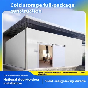 220V Hoàn Chỉnh Lạnh Thiết Bị Lưu Trữ Nhanh Chóng Đóng Băng Ice Kho Lạnh Đơn Vị Cho Trái Cây Thịt Đóng Băng Container - Product Image 2