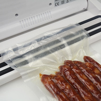Rouleaux de sacs d'emballage alimentaire sous vide en nylon gaufré de qualité alimentaire, scellés sur 3 côtés