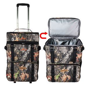 Sac Isotherme Glacière Pliable à Roulettes pour Barbecue, Pique-nique, Voyage en Extérieur, 60 Canettes, Parfait pour Parcs, Plage et Tailgating - Product Image 6