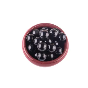 A+ Natural Black Obsidian Beads For Jewelry Making Black Stone Round Loose Beads Diy Bracelets Necklaces 4 6 8 12 14mm 15" Inch