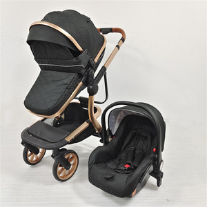 Comprar cochecito de bebé de China con asiento reversible, sistema de empuje y vista alta, para un conjunto de cochecitos - Product Image 2