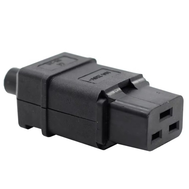 16A 250V AC Electrical Power Cable Cord PVC PDU/UPS Connector Removable Assembly Plug IEC C19 Female Male Plug Adapter Standard