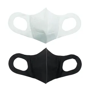Ucuz 3d maske rahat yetişkin Anti toz moda maske tek kullanımlık nefes 3 katmanlı yüz maskeleri ile Logo