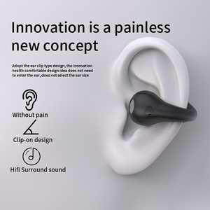 Q80 Không Dây Stereo Tai Nghe LED Hiển Thị Hifi Stereo Earbuds Earhooks Bt5.3 Tai Nghe Ngoài Trời Clip-On Tai Nghe - Product Image 3