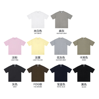 T-shirt Streetwear Premium en Coton Lourd 240 g/m² 100 % Coton, Personnalisable avec Étiquette Privée, Coupe Oversize, Vente en Gros, Fabricant