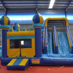 CH tùy chỉnh ngoài trời PVC Inflatable lâu đài bouncy cho trẻ em trò chơi bên vui vẻ Inflatable Combo trả lại nhà Inflatable Trampoline - Product Image 3