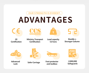 ลิฟท์ยกรถแบบ 2 เสา รุ่นใหม่ อัพเกรด 4 ตัน ปลดล็อคด้วยมือ ลิฟท์ยกรถยนต์แบบ 2 เสา รองรับน้ำหนัก 4000 กก. ได้รับการรับรองมาตรฐาน CE - Product Image 4