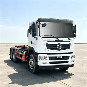 Camion à benne basculante Dongfeng 6x4 à bras articulé, camion à conteneurs multi-usages pour l'assainissement municipal et la démolition de chantiers - Product Image 1