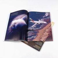 Vente directe d'usine, service d'impression personnalisée de livres A4, couverture rigide en carton, magazine, brochure, couleurs complètes, reliure parfaite