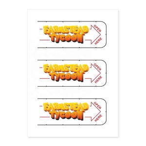 สลากกินแบ่งแบบดึง 3 ช่อง ดีไซน์เกมส์แบบกำหนดเอง อัตราการชนะสูง ลายฟาร์มทาวน์ พิมพ์ออฟเซ็ต - Product Image 4