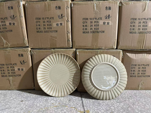 Set alat makan Klasik + periuk bentuk bulan + piring makan lapisan padat + piring penjualan bagus + produsen + periuk harga murah - Product Image 5