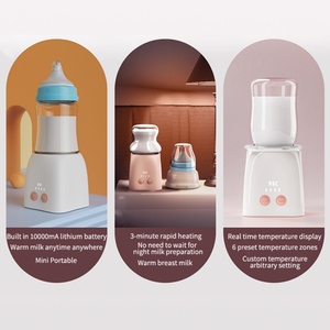 Portable BPA-Free Baby Bottle Warmer with <b>USB</b> <b>Plug</b> Type C Battery Bottle Heater for Travel - Product Image 2