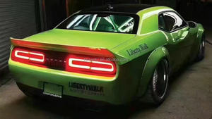 ชุดแต่งตัวถังไฟเบอร์กลาสสำหรับ Dodge Challenger ชุดแต่ง LB Wheel Arch Diffuser Widebody ชุดแต่งกันชน Challenger - Product Image 5