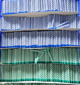 Velas <span class=keywords><strong>de</strong></span> Parafina Pura en Espiral Azul para Cumpleaños, en Bolsas OPP, Precio <span class=keywords><strong>de</strong></span> Fábrica, Venta al Por Mayor - Product Image 3