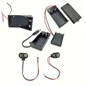 กล่องแบตเตอรี่2AA กันน้ำพร้อมสายตะกั่วเคสพลาสติกใสมีช่องเสียบ2ช่อง1.5V UM-3แบตเตอรี่ขนาด AA - Product Image 5